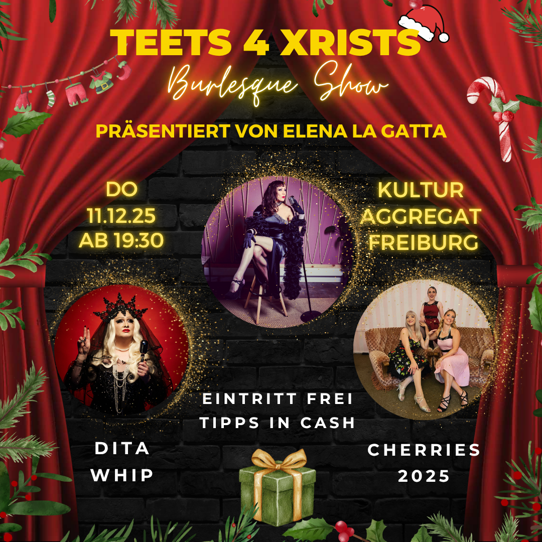 Christmas Burlesque Show dezember Freiburg
